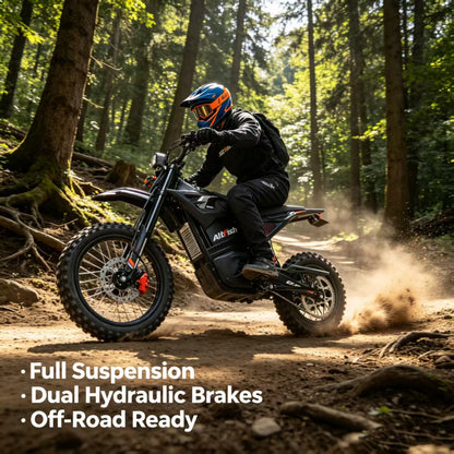 Electric Dirt Bike for Teens & Adults | High-Performance Off-Road Electric Motorcycle
