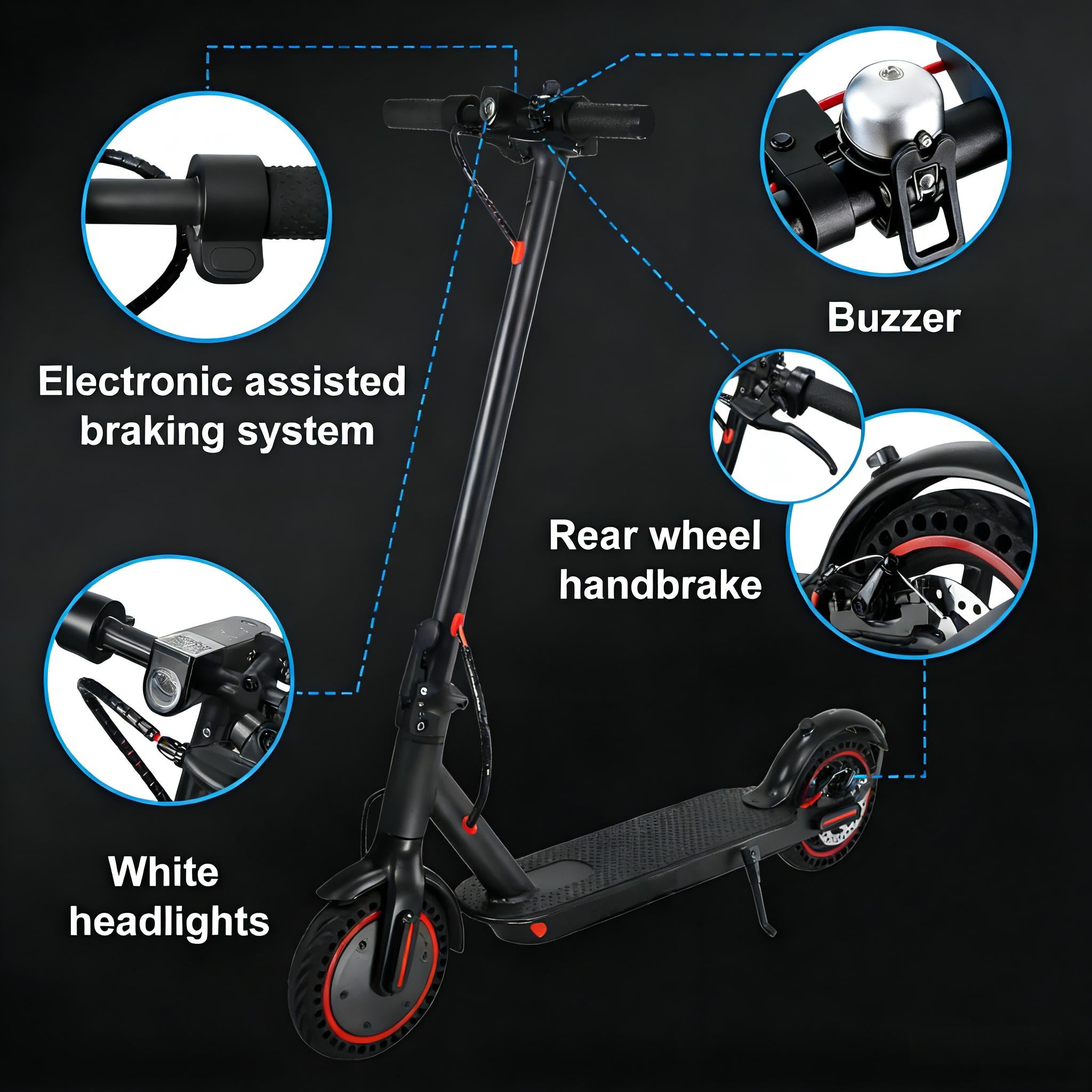 Altfish J03PRO 8.5inch Electric Scooter 350W With APP